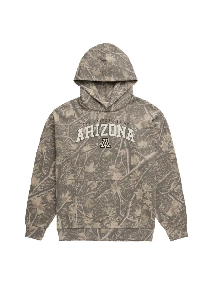 Худи с камуфляжным принтом Arizona Wildcats Back Bay Fleece Uscape Apparel — изображение 1 из 1