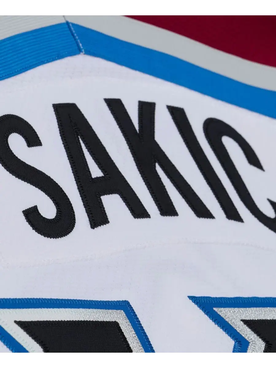 Хоккейный джерси с длинным рукавом Joe Sakic 1995 Power Play Mitchell & Ness — изображение 5 из 5, белый