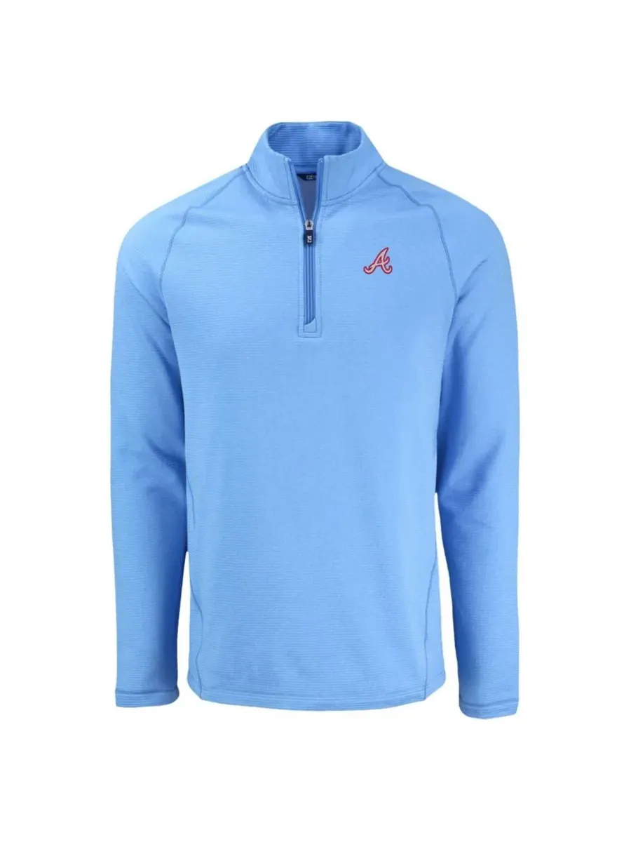 Мужской свитшот с четверть-застежкой Peshastin Eco Fleece Raglan Quarter-Zip Cutter & Buck — изображение 2 из 3