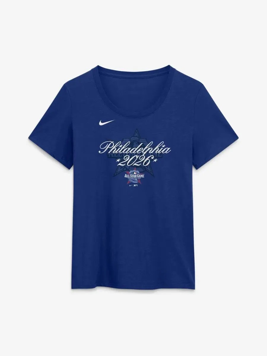 Футболка с принтом 2026 MLB All-Star Game Slub Dri-FIT Nike — изображение 1 из 2, королевский