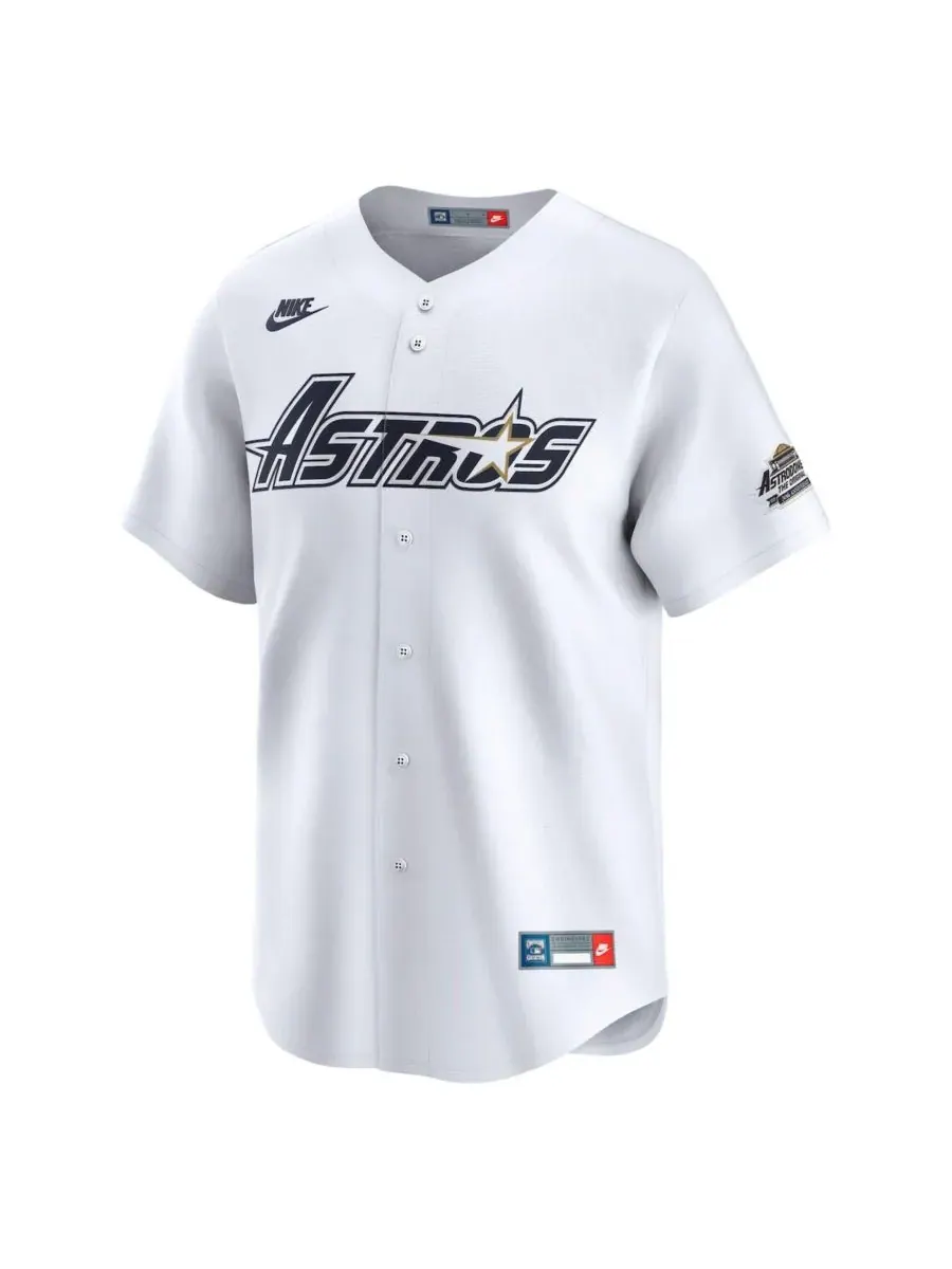Nike Мужская белая футболка Jeff Bagwell с символикой команды Houston Astros из коллекции — изображение 3 из 3, белый