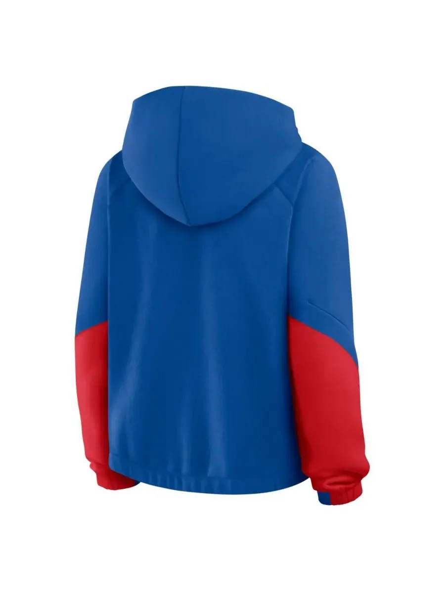 Fanatics Женская толстовка с капюшоном Royal Buffalo Bills Oversized Redzone Bubble Screen Pullover — изображение 3 из 3