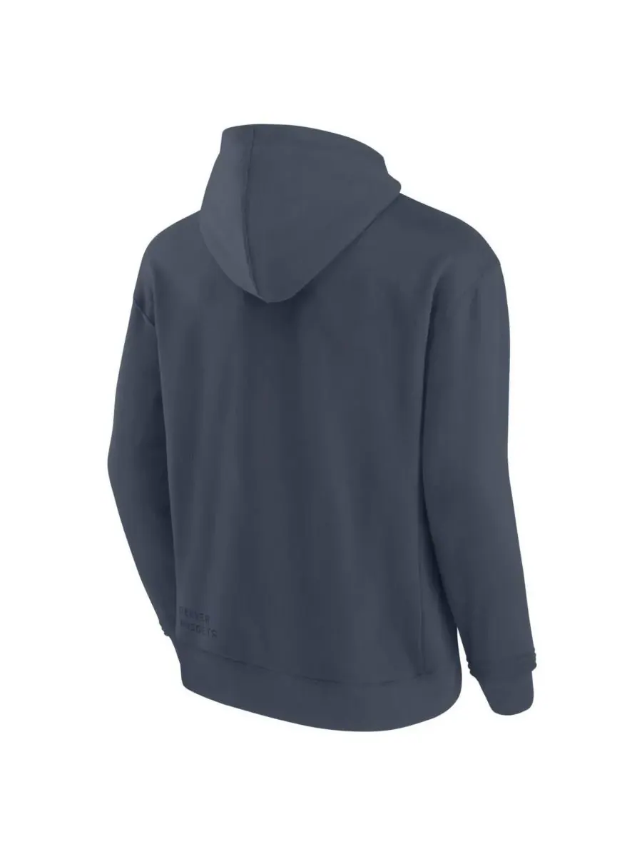 Fanatics Мужская синяя толстовка Denver Nuggets Future Ground Info Elements Premium Pullover Hoodie — изображение 2 из 3