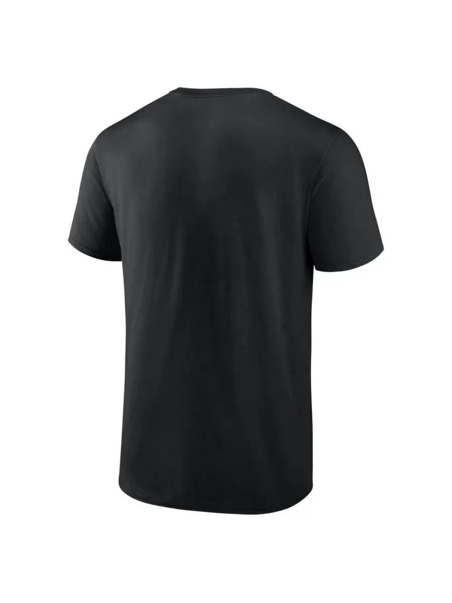 Fanatics Мужская футболка Jordan Love Black Green Bay Packers с графическим изображением известного — изображение 3 из 4