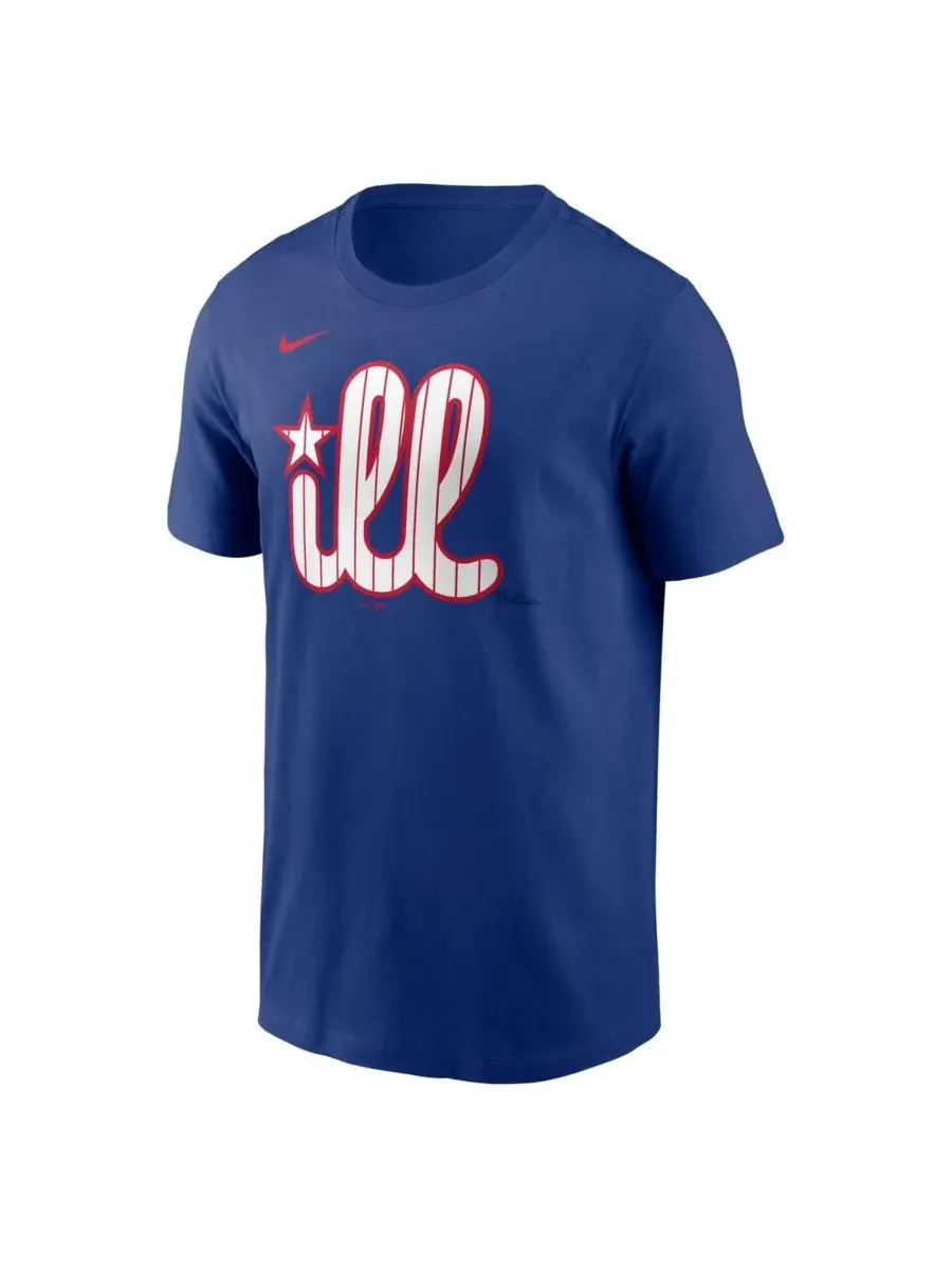 Мужская футболка Royal Philadelphia Phillies с надписью "Local Hometown" Nike — изображение 2 из 3, королевский