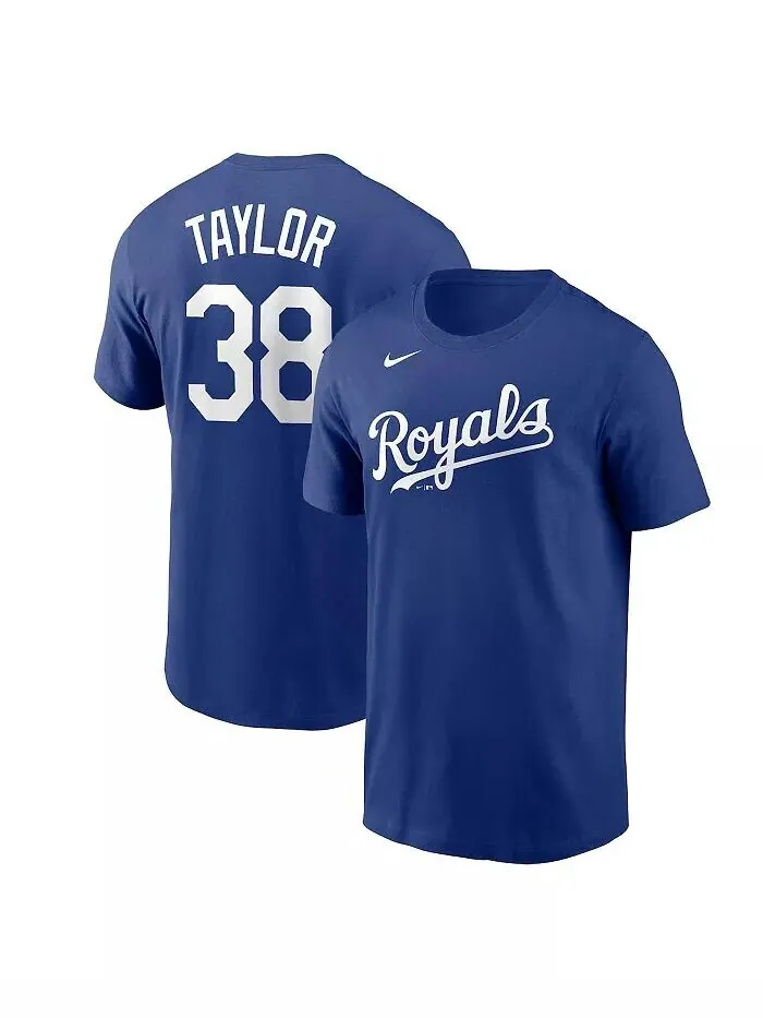 Мужская футболка с именем и номером Josh Taylor Royal Kansas City Royals Nike — изображение 1 из 3