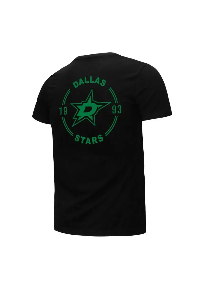Мужская черная футболка Dallas Stars Penalty Box 2.0 Mitchell & Ness — изображение 3 из 3, черный