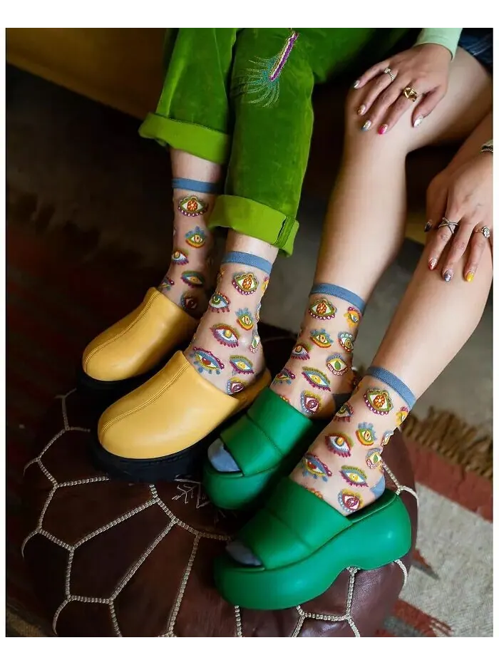 Женские прозрачные носки от сглаза Sock Candy — изображение 2 из 3