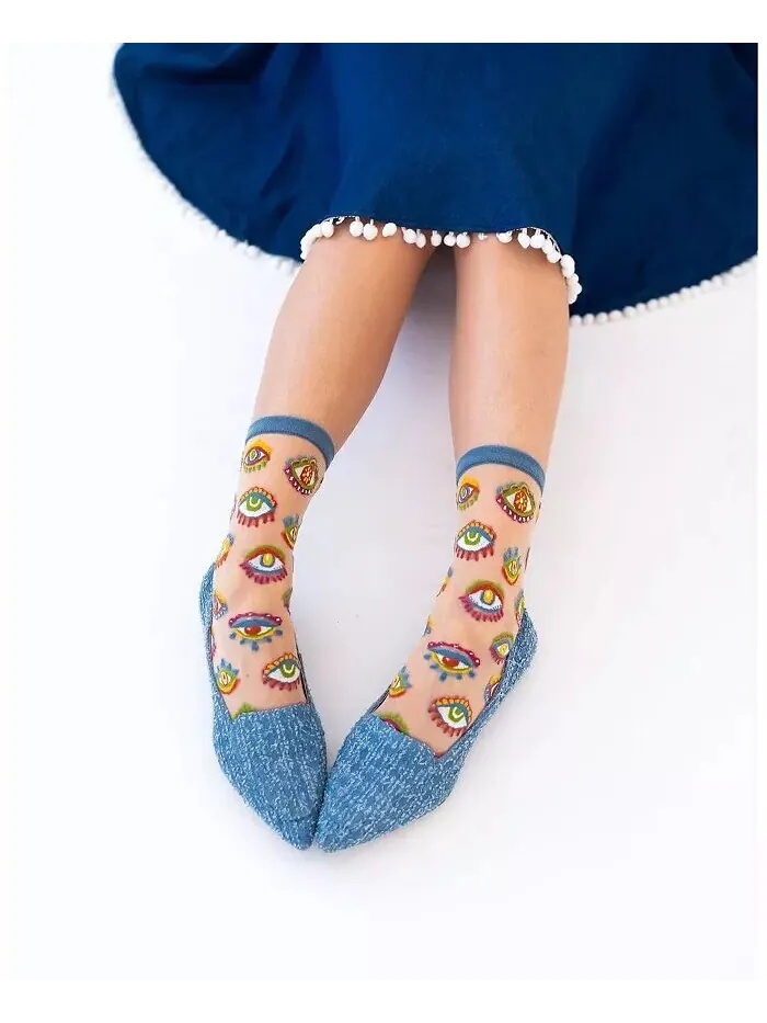 Женские прозрачные носки от сглаза Sock Candy — изображение 3 из 3