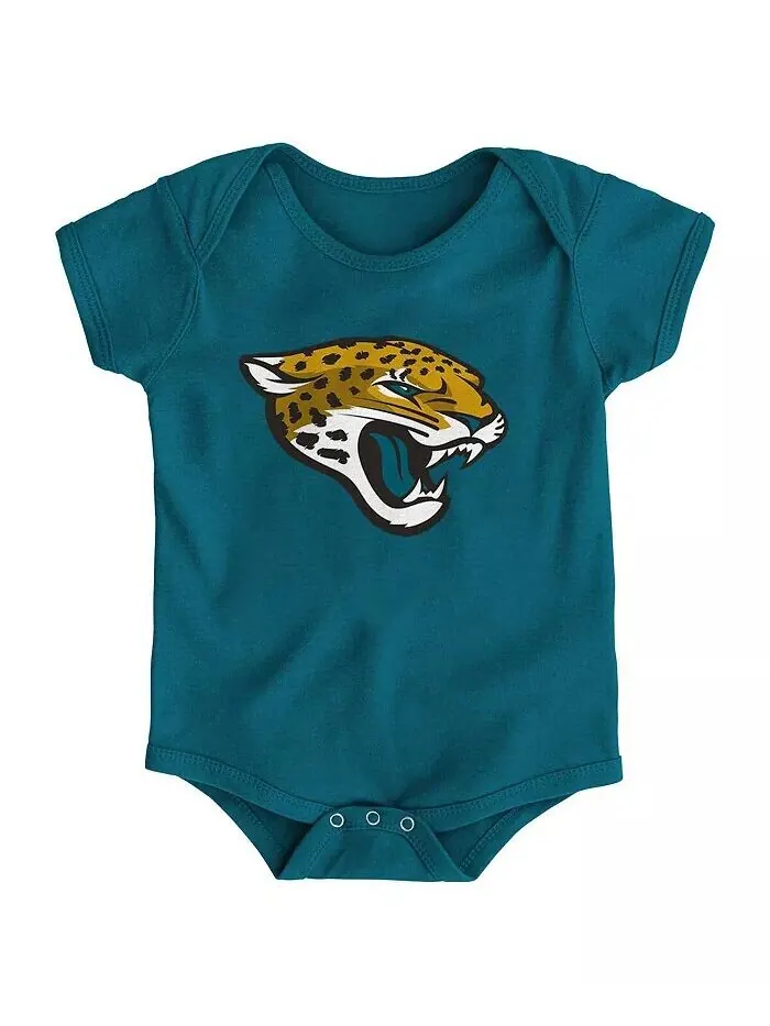 Боди с логотипом команды Jacksonville Jaguars для мальчиков и девочек Outerstuff — изображение 1 из 1