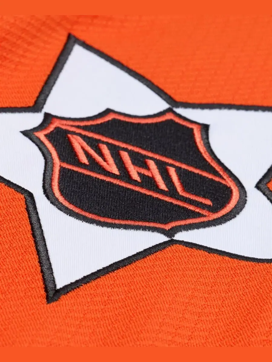 Мужская ретро-футболка Marcel Dionne 1976 NHL All-Star Game Power Play Mitchell & Ness — изображение 3 из 4, оранжевый