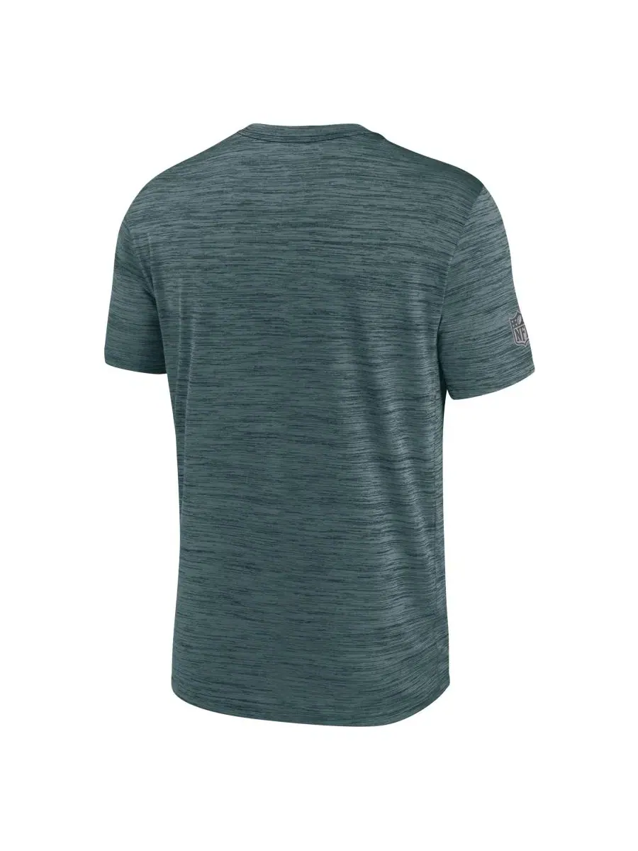 Футболка с длинным рукавом Dri-FIT Philadelphia Eagles Sideline Velocity Nike — изображение 4 из 5, зеленый
