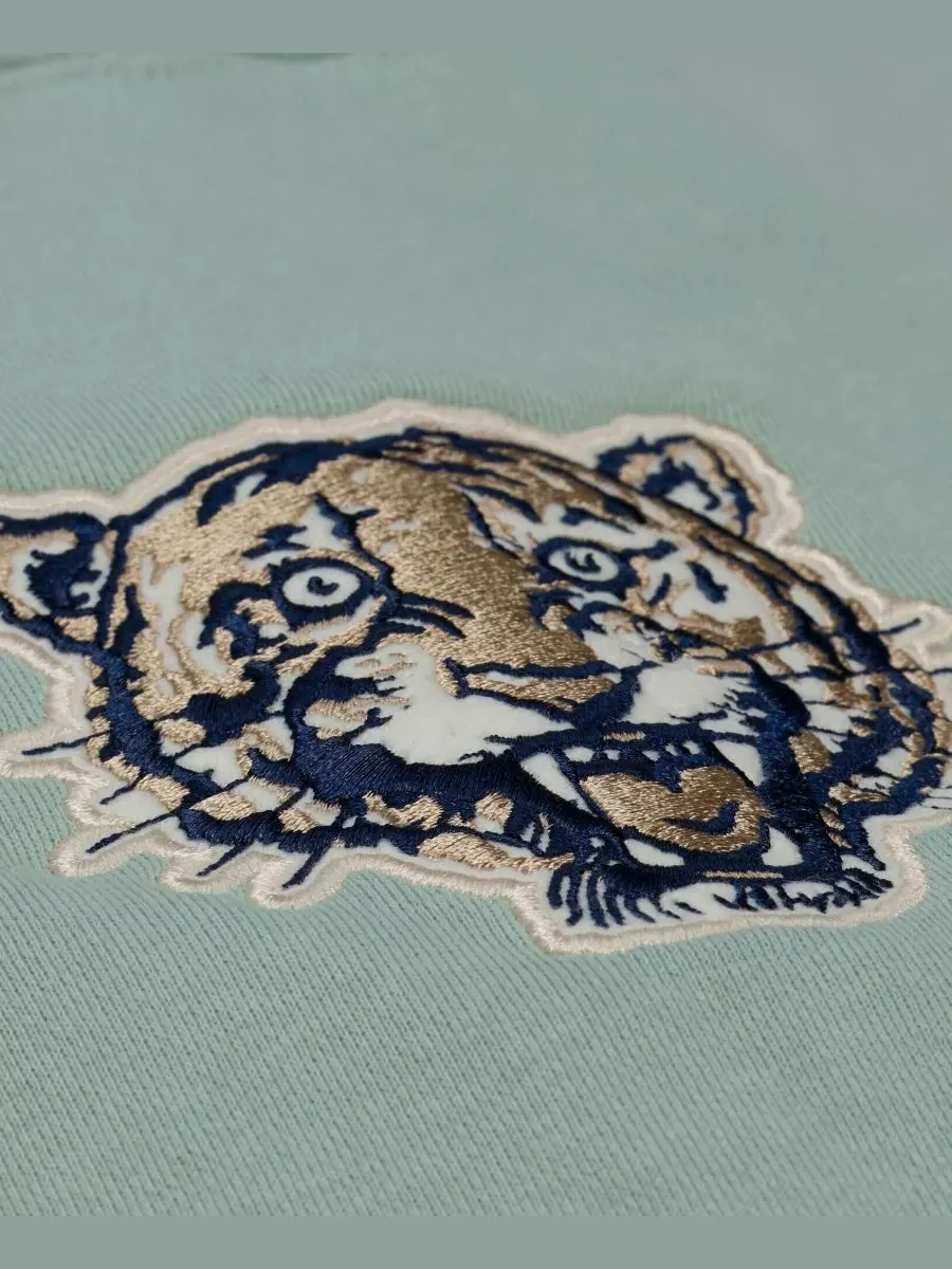 Свитшот женский с принтом Yacht Rock Mitchell & Ness — изображение 2 из 3, зеленый