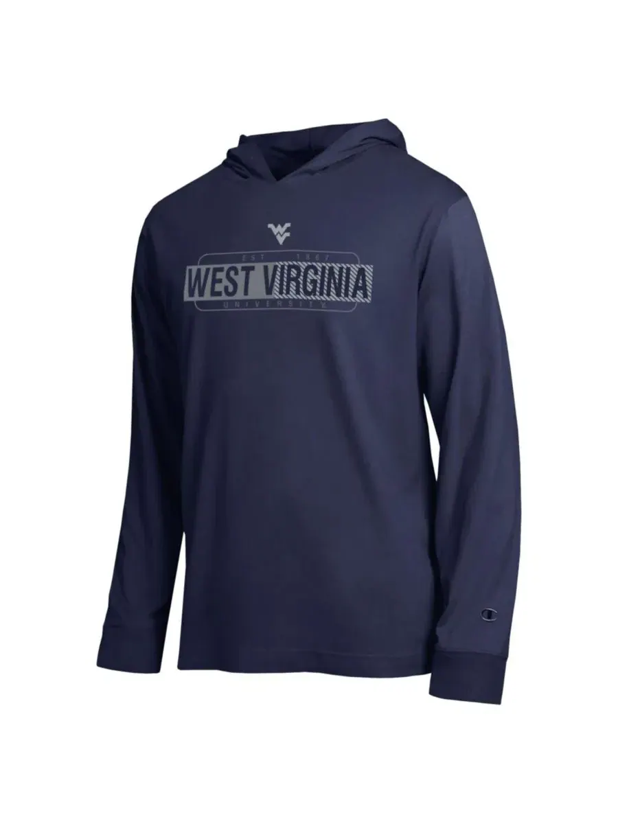 Лонгслив с капюшоном с градиентным принтом West Virginia Mountaineers Gradient All-Star Champion — изображение 2 из 3