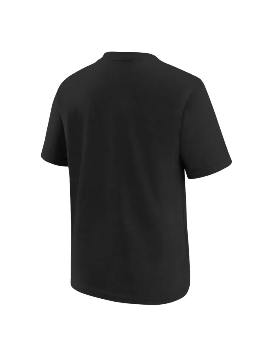 Футболка Nike Team Issue с принтом — изображение 2 из 2, черный