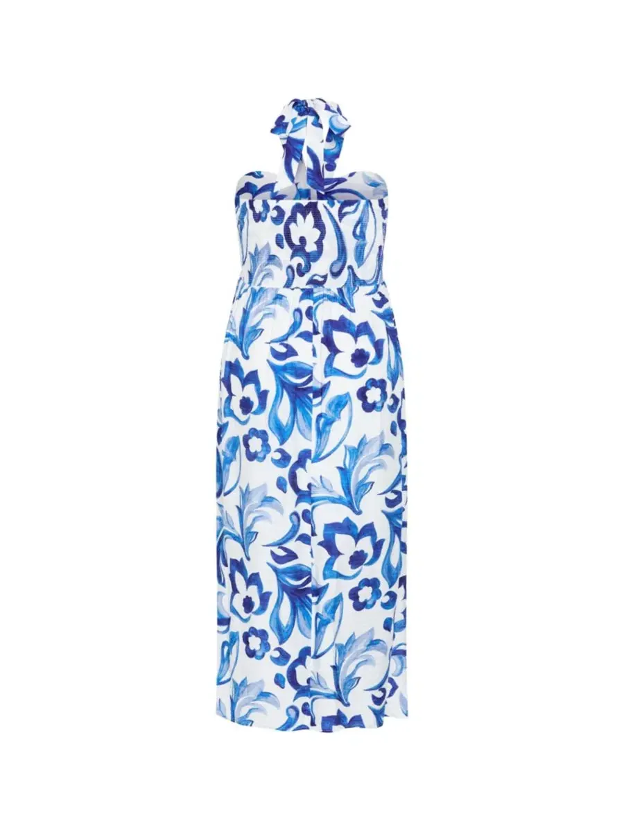 Макси-платье с принтом Peta Serene Print CITY CHIC, Mykonos — изображение 3 из 4