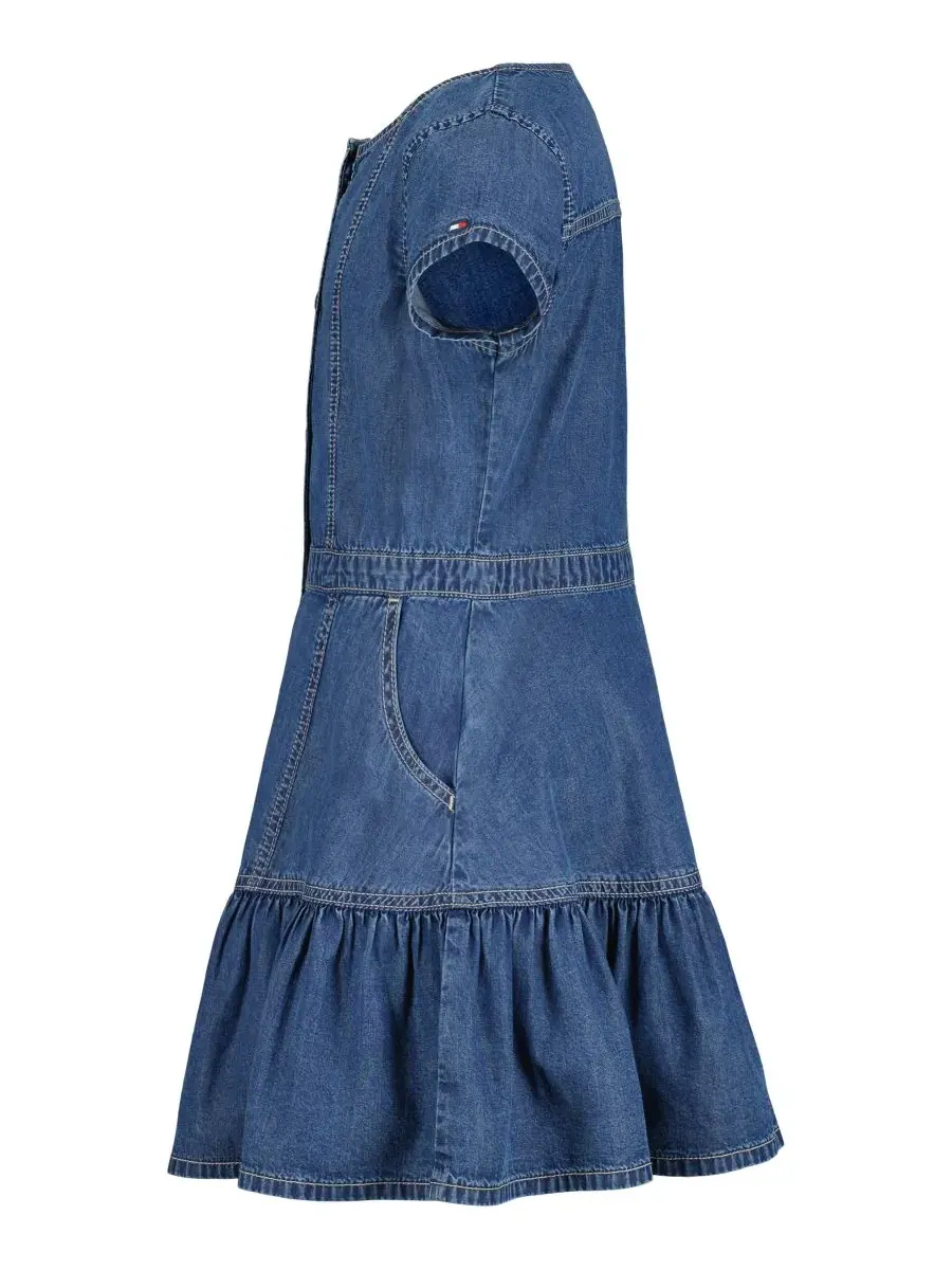Платье с коротким рукавом и принтом Tommy Hilfiger, Dekalb Wash — изображение 2 из 4