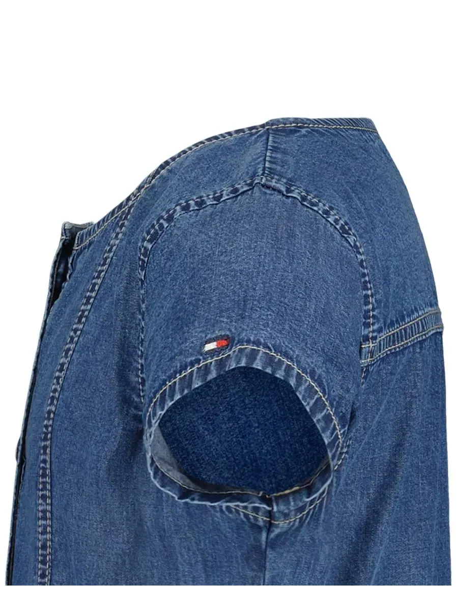 Платье с коротким рукавом и принтом Tommy Hilfiger, Dekalb Wash — изображение 4 из 4