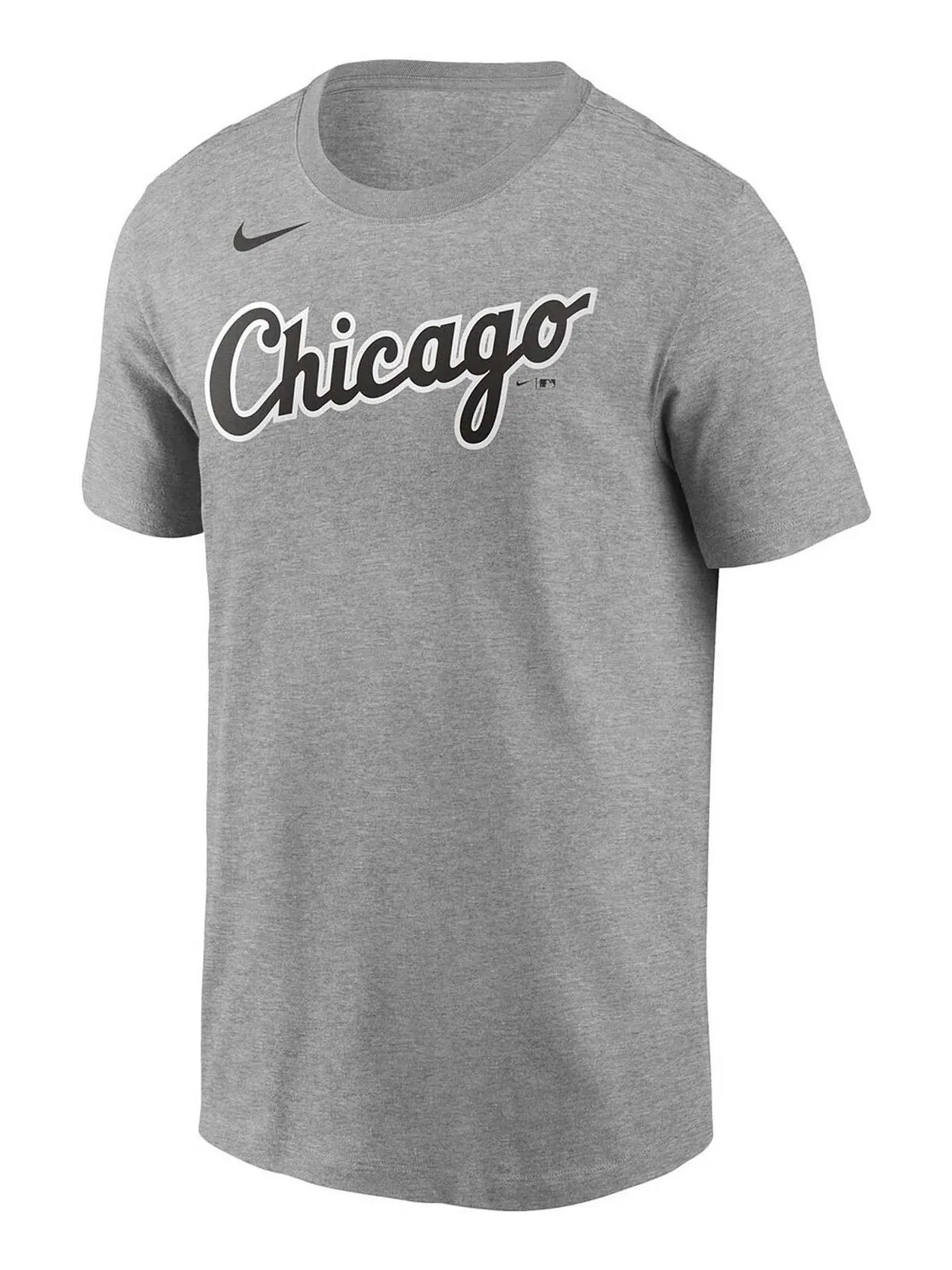 Мужская футболка heather grey chicago white sox name number Nike — изображение 2 из 3, серый