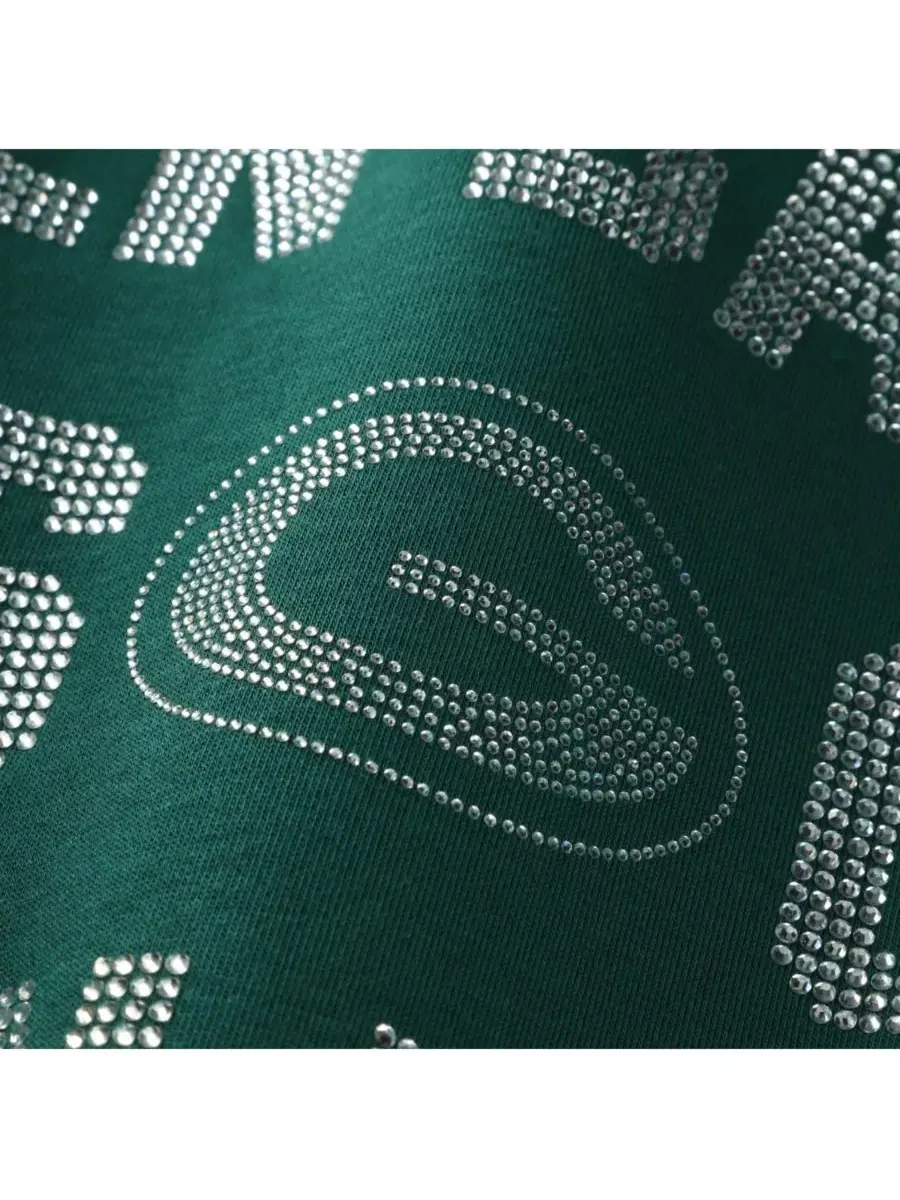 Gameday Couture Женская толстовка оверсайз Green Bay Packers в стиле Hype Era с надписью — изображение 4 из 4, зеленый