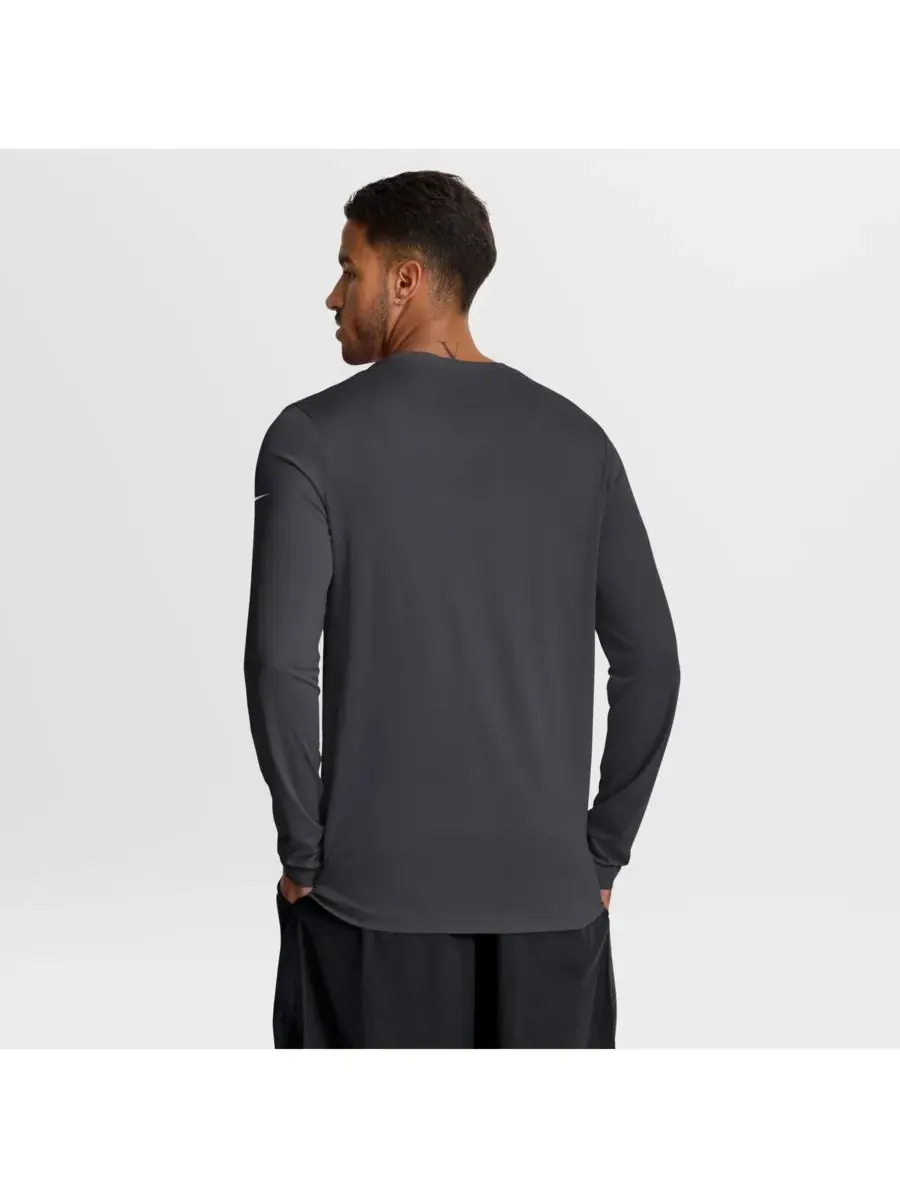 Nike Мужская футболка с длинным рукавом "Миннесота Вайкингс" цвета антрацит — изображение 2 из 5, серый