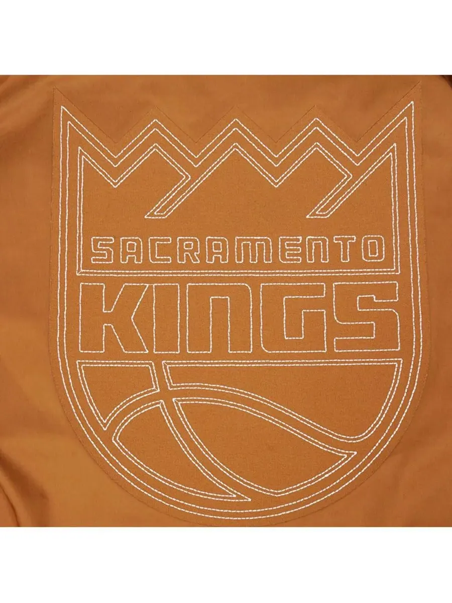 Pro Standard Мужская коричневая куртка на молнии Sacramento Kings Paint The City — изображение 2 из 5, коричневый