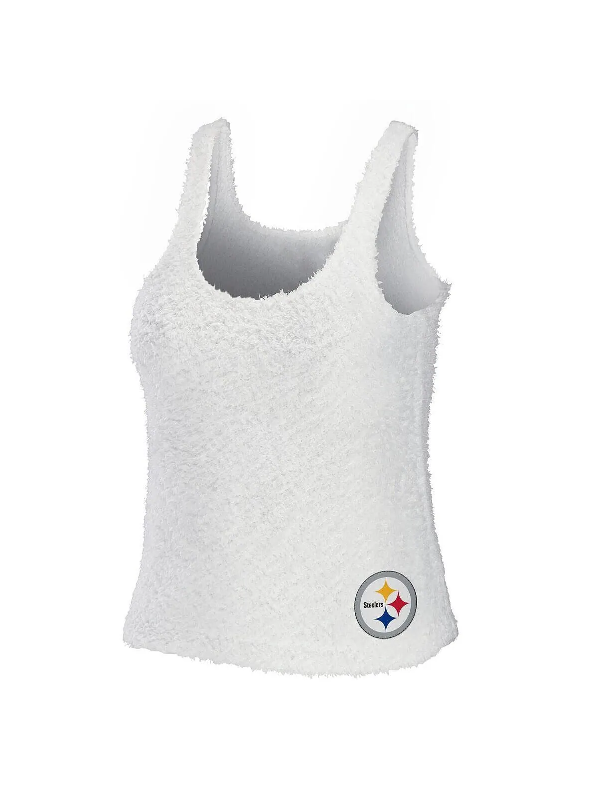 Женский кремовый комплект для сна Pittsburgh Steelers, уютная майка с круглым вырезом и брюки WEAR — изображение 2 из 2