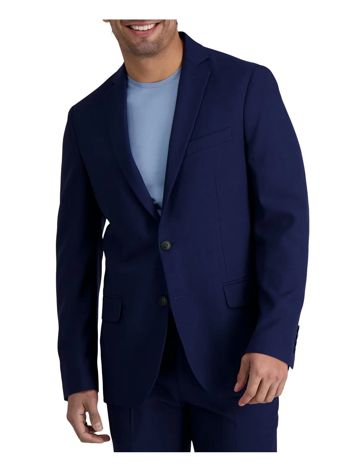 Мужское пальто приталенного кроя Smart Wash Tech Suit Haggar
