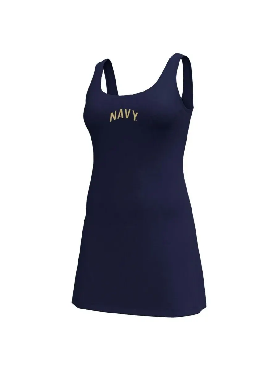 Under Armour Женское спортивное платье Navy Midshipmen Gameday Motion Active Dress — изображение 3 из 3, темно-синий