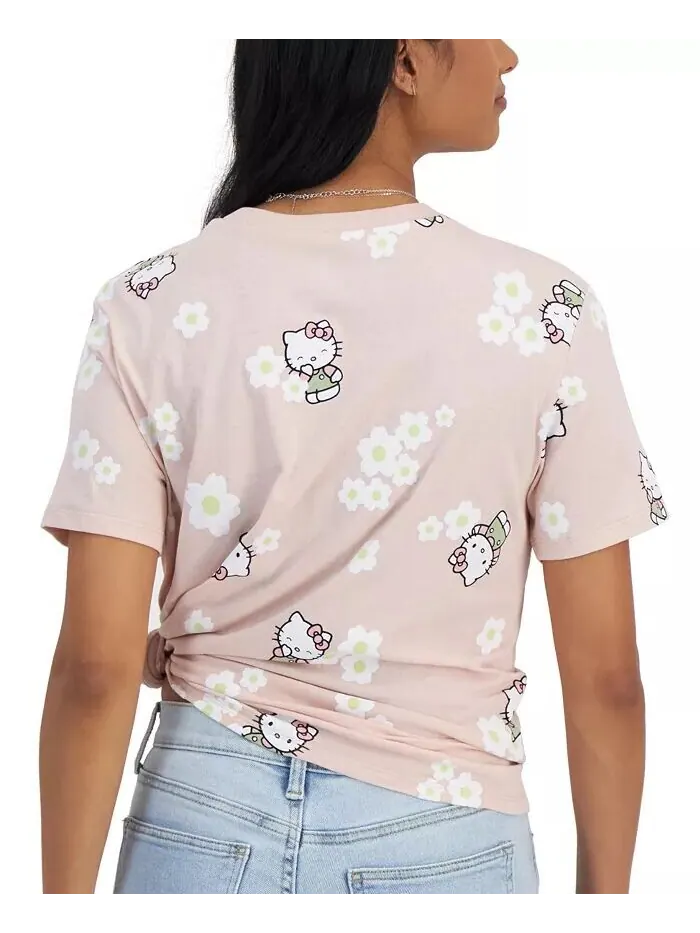 Детская футболка Hello Kitty с круглым вырезом Love Tribe — изображение 2 из 3