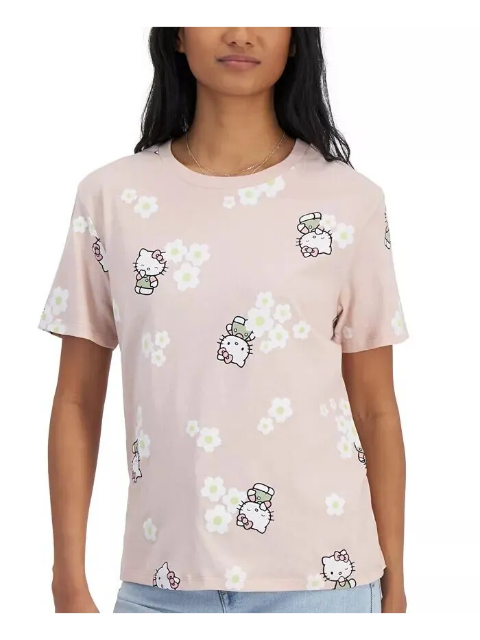 Детская футболка Hello Kitty с круглым вырезом Love Tribe — изображение 3 из 3