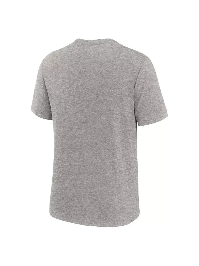 Мужская футболка Derek Jeter Heather Grey New York Yankees Cooperstown Collection Player Local Nike — изображение 3 из 3