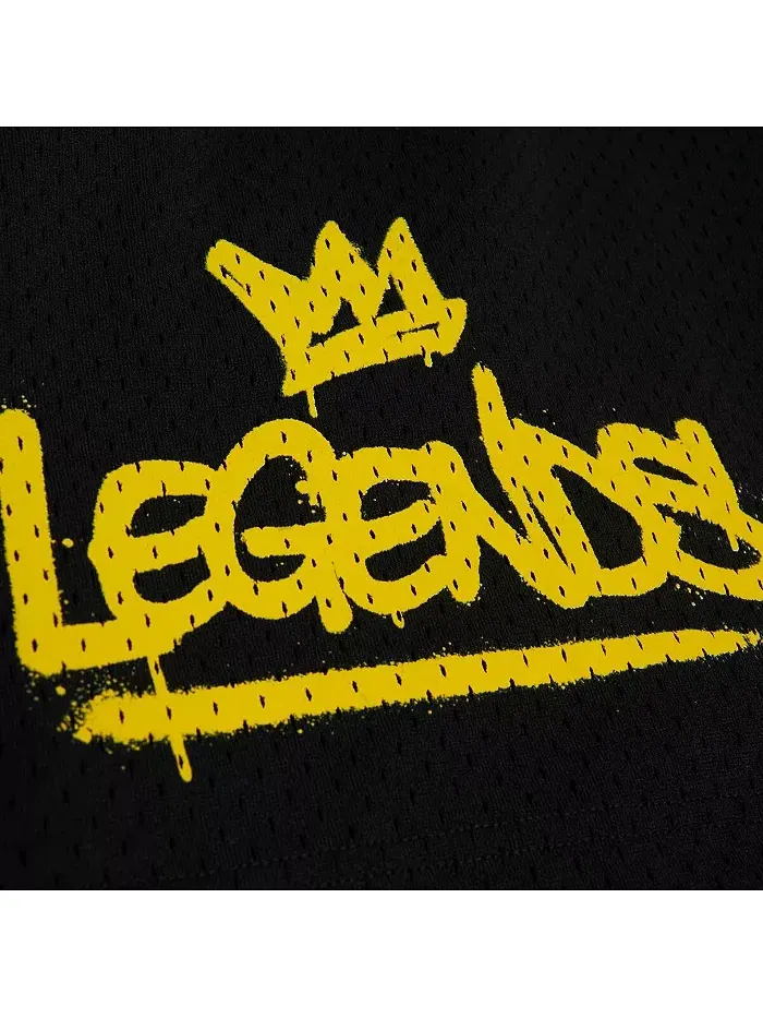 Мужские шорты "50th Anniversary of Hip-Hop Legends" черные Mitchell & Ness — изображение 2 из 4