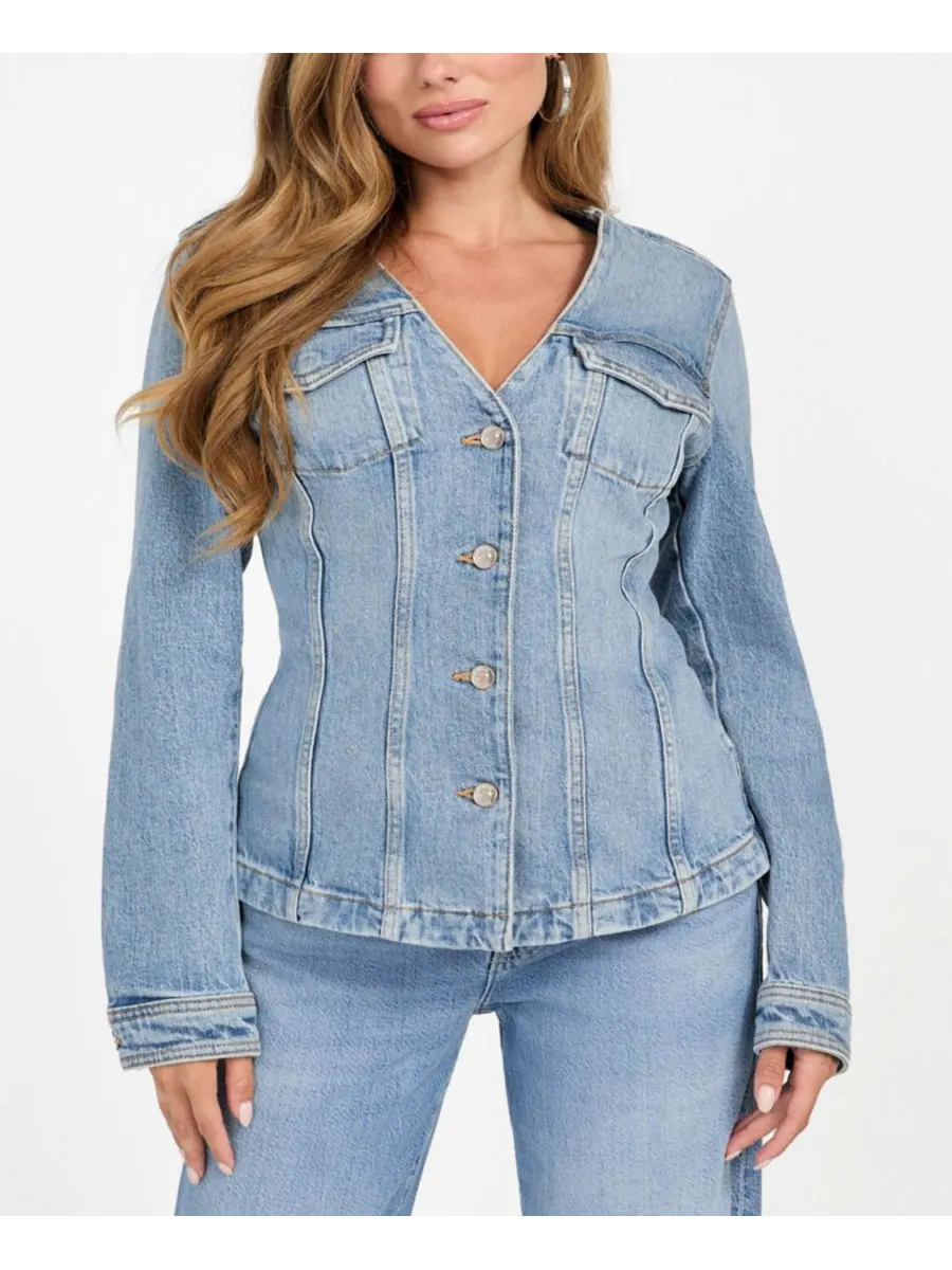 Женский джинсовый блейзер Camille GUESS, Refresh — изображение 1 из 4
