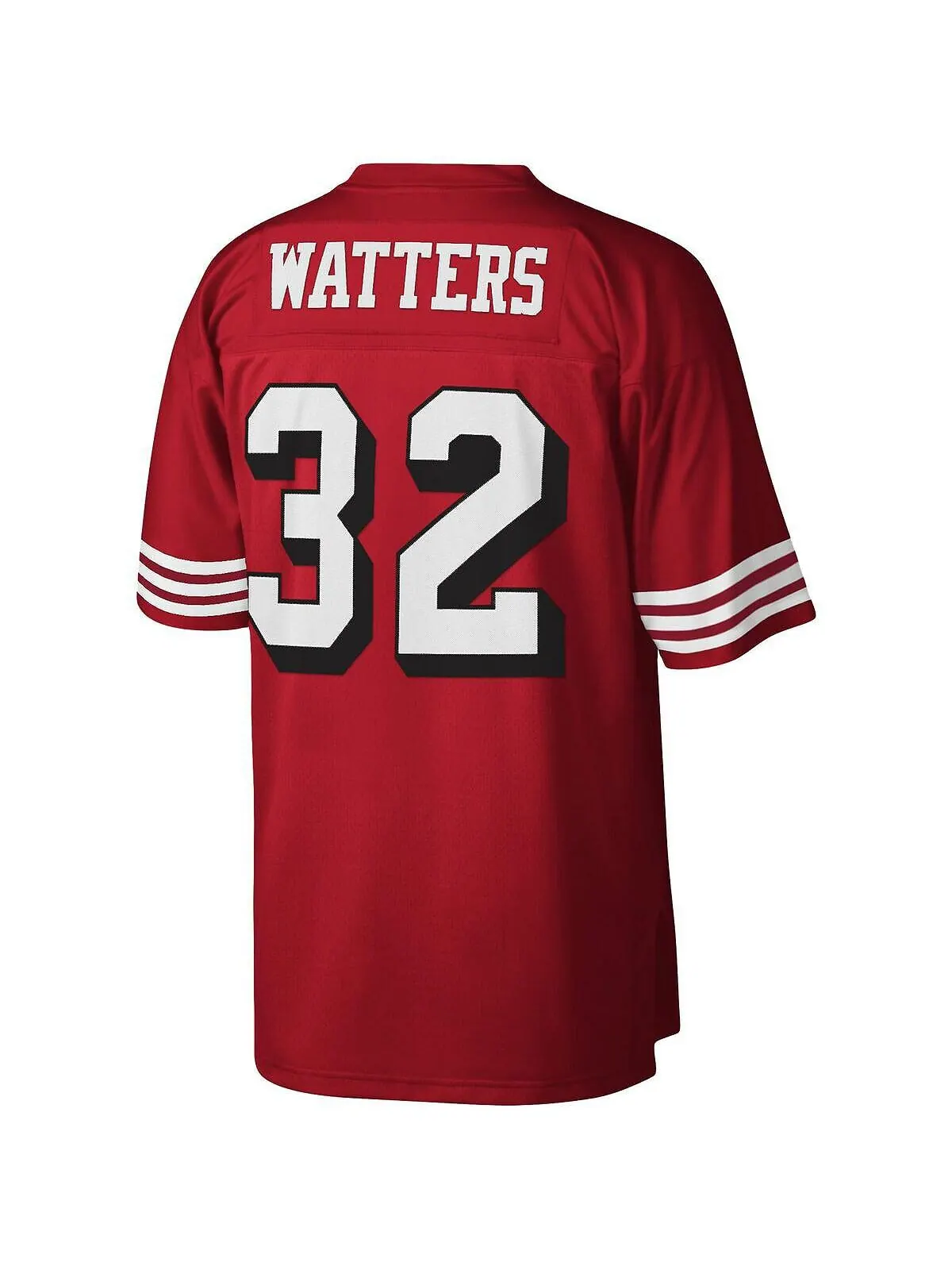 Футболка Mitchell & Ness Men's Ricky Watters Scarlet San Francisco 49ers Legacy — изображение 2 из 2, алый