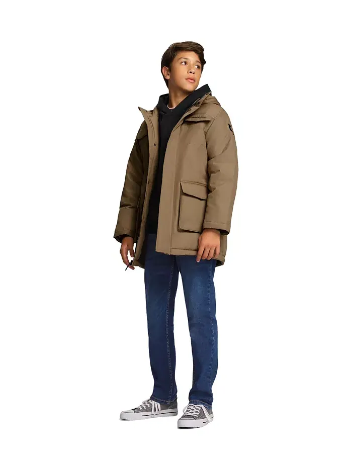 Джинсы Big Boys Slim-Fit Denim с пятью карманами Calvin Klein — изображение 3 из 3