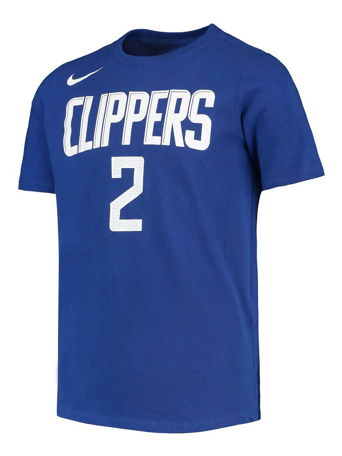 Футболка с логотипом Big Boys Kawhi Leonard Royal LA Clippers, именем и номером Nike — изображение 2 из 3, королевский