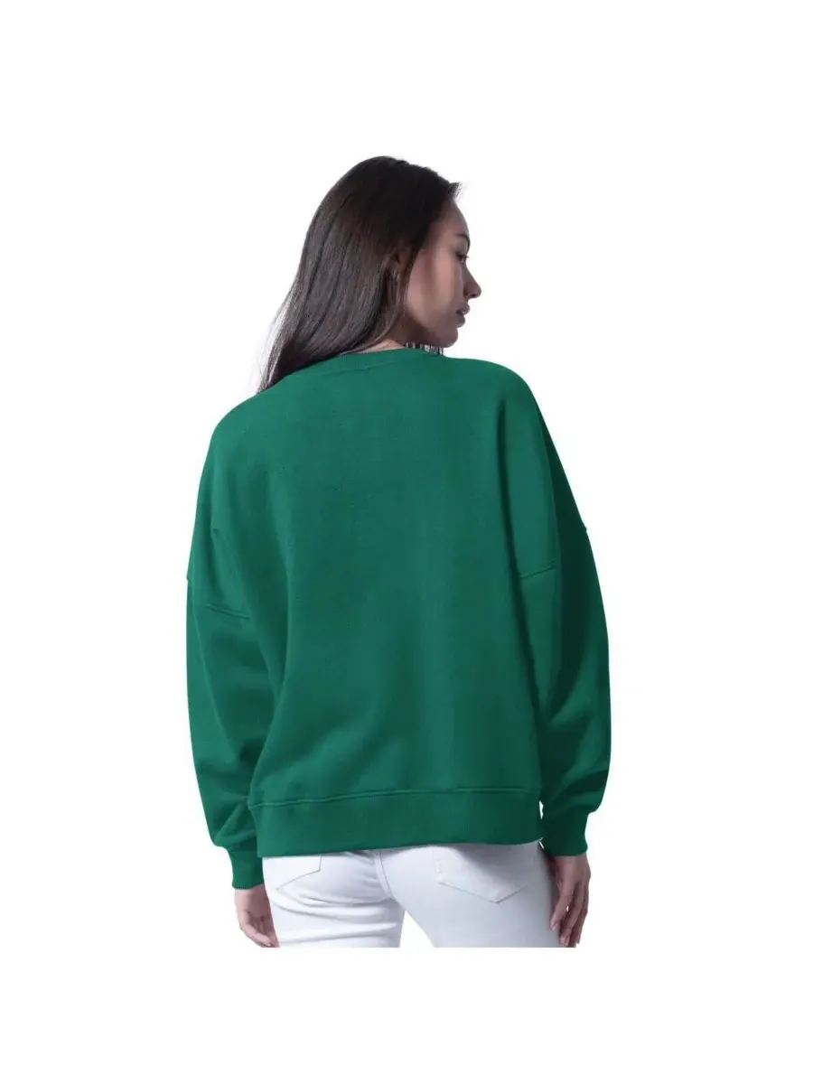 G-III 4Her by Carl Banks Женская зеленая толстовка New York Jets Oversized Feud — изображение 2 из 2, зеленый