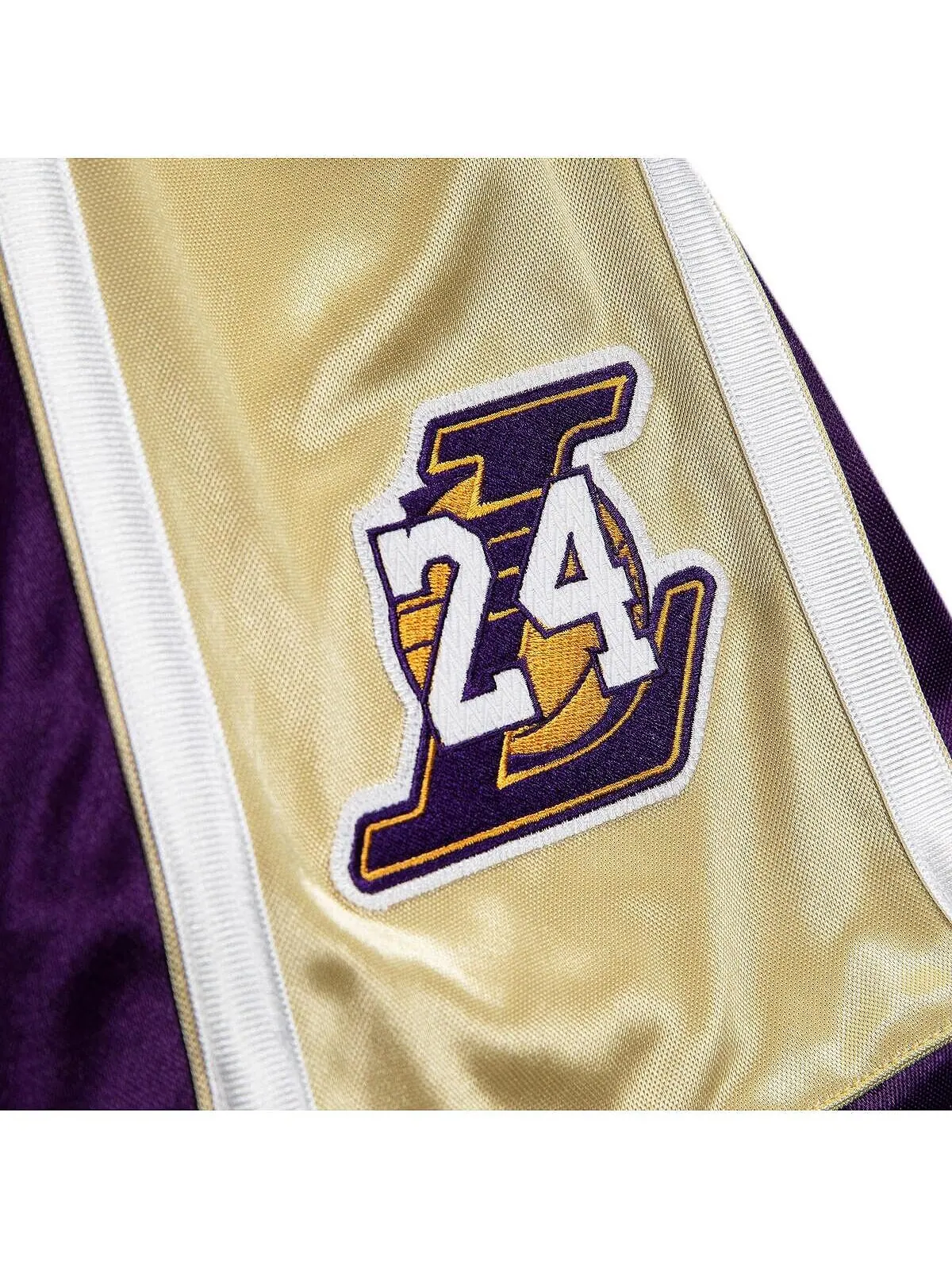 Мужские шорты Kobe Bryant Purple из Зала славы Лос-Анджелес Лейкерс, класс 2020 года, подлинные — изображение 3 из 4