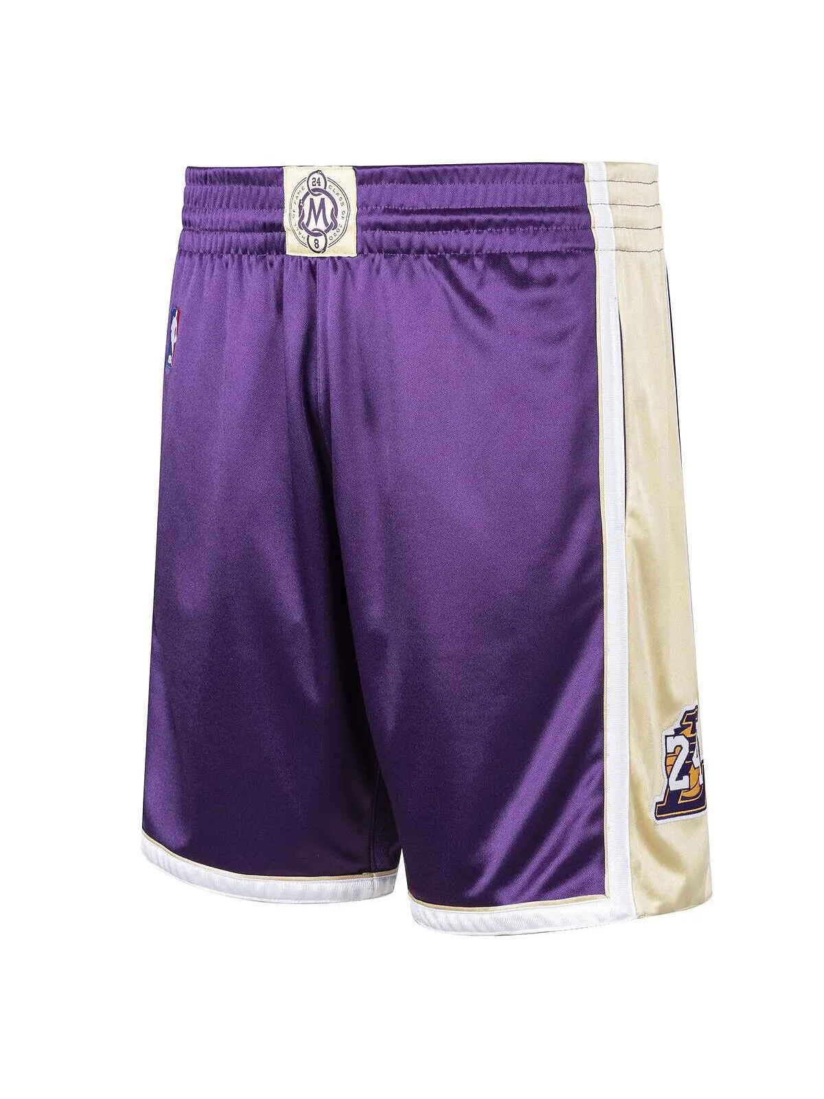 Мужские шорты Kobe Bryant Purple из Зала славы Лос-Анджелес Лейкерс, класс 2020 года, подлинные — изображение 4 из 4
