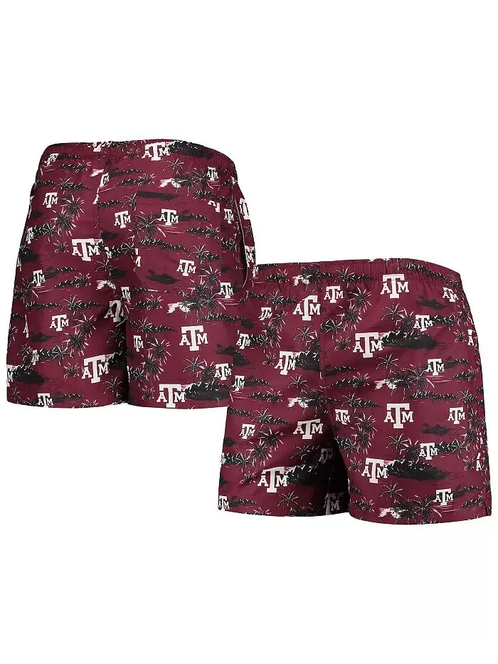 Мужские плавки Maroon Texas A&M Aggies Island Palm FOCO — изображение 1 из 3