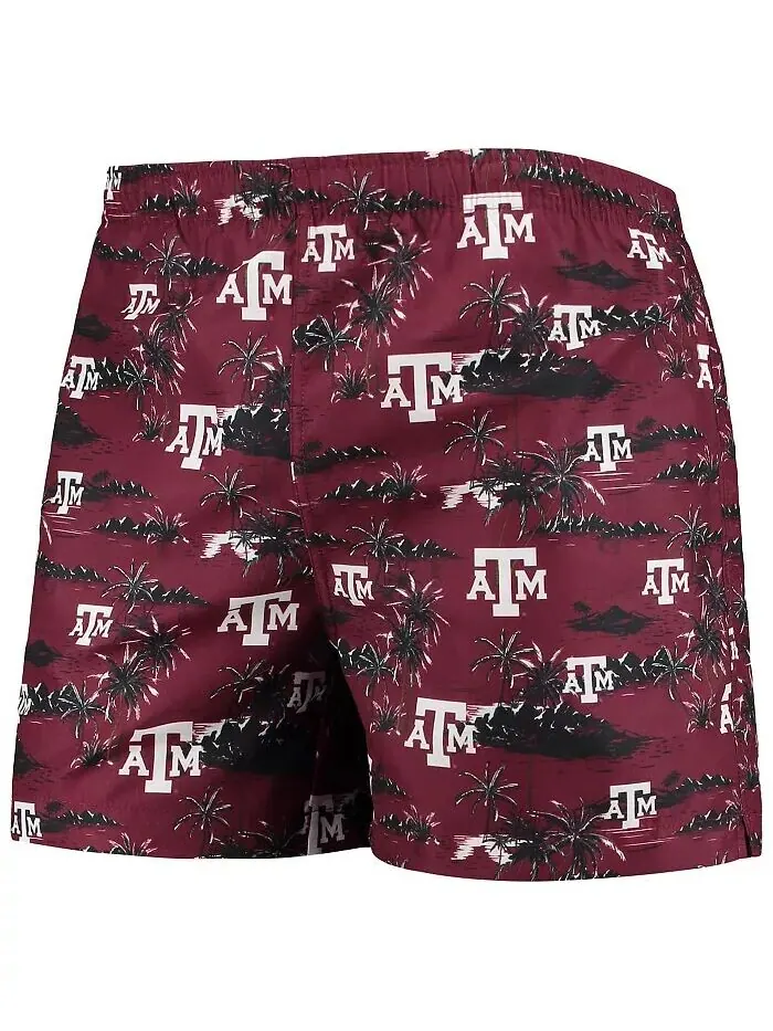 Мужские плавки Maroon Texas A&M Aggies Island Palm FOCO — изображение 3 из 3