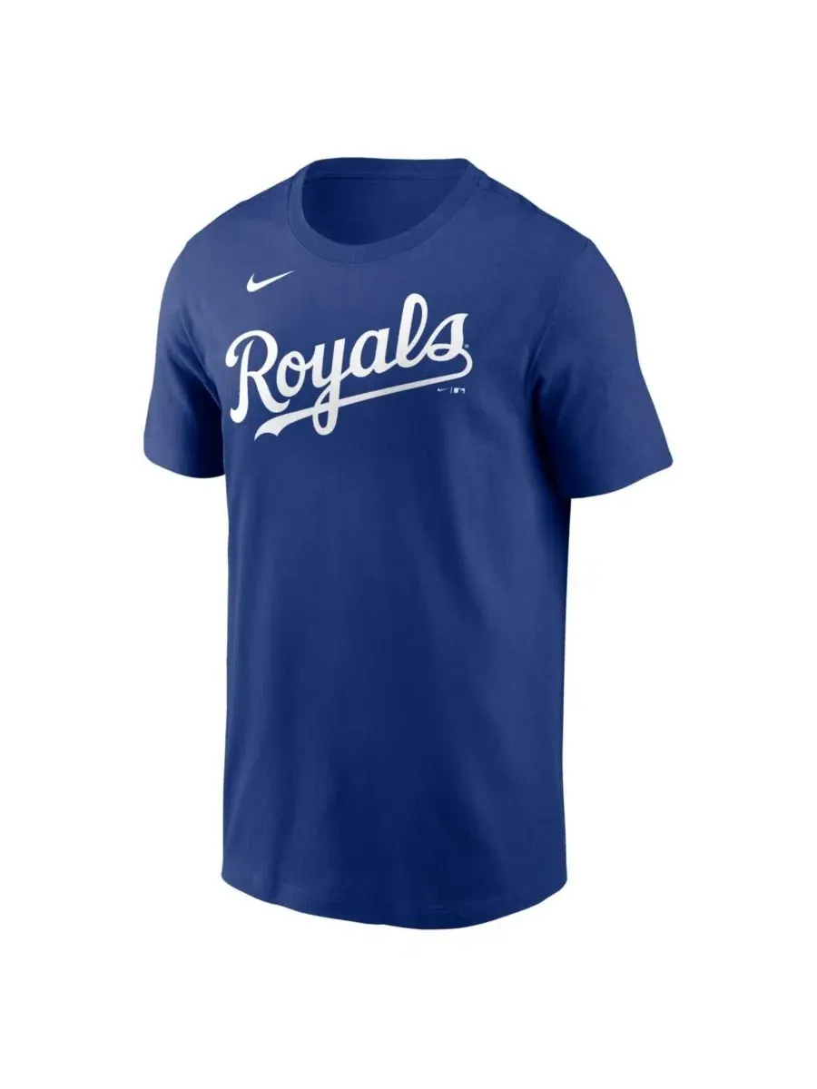 Мужская футболка Bobby Witt Jr. Royal Kansas City Royals с именем и номером игрока Nike — изображение 2 из 3, королевский