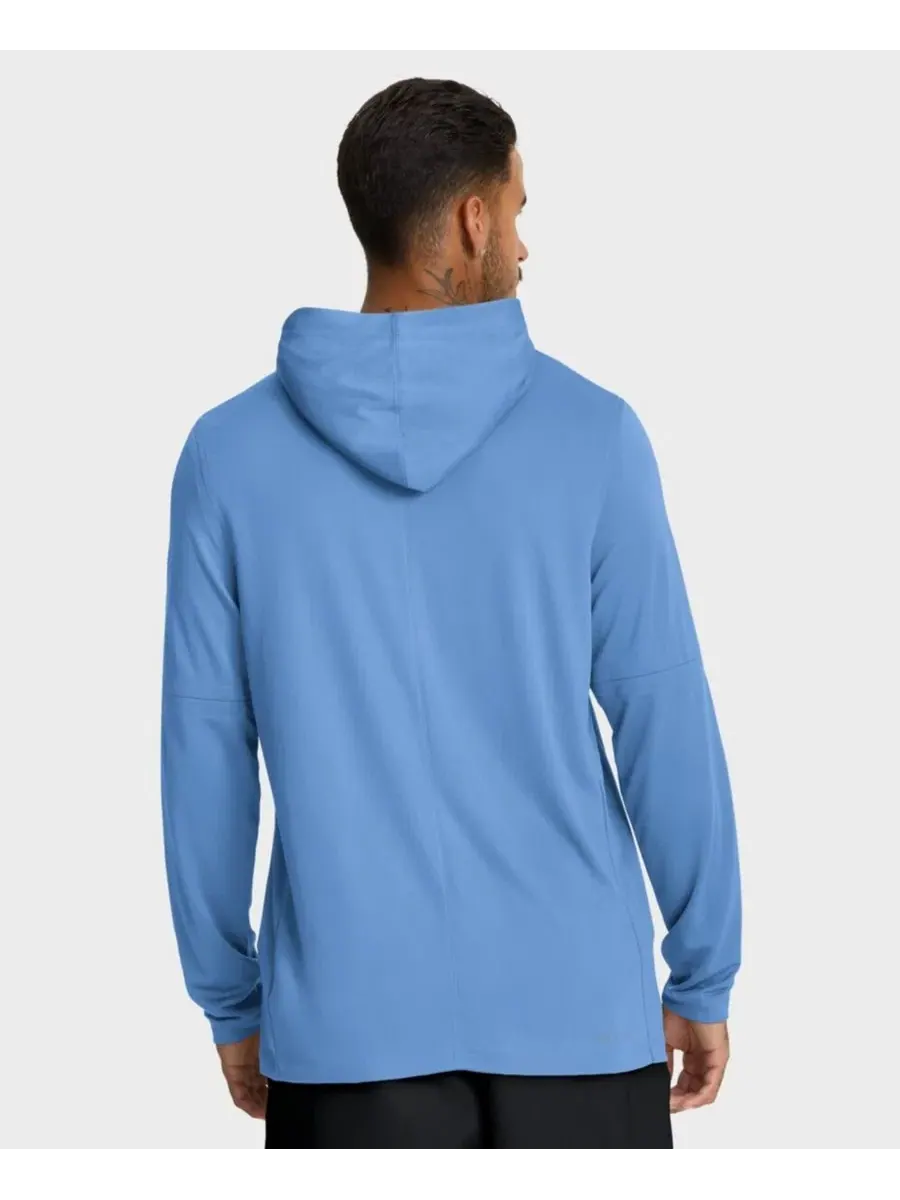 Лонгслив с капюшоном Nike Kansas City Royals Authentic Collection Dri-FIT — изображение 3 из 4, светлый синий