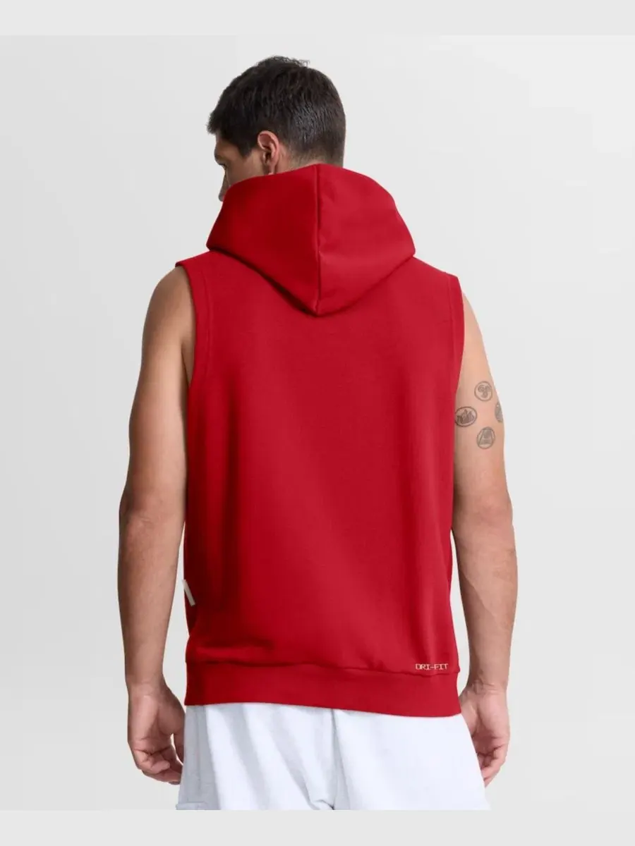 Безрукавка с капюшоном с принтом Cincinnati Reds, Dri-FIT Nike — изображение 4 из 5, красный