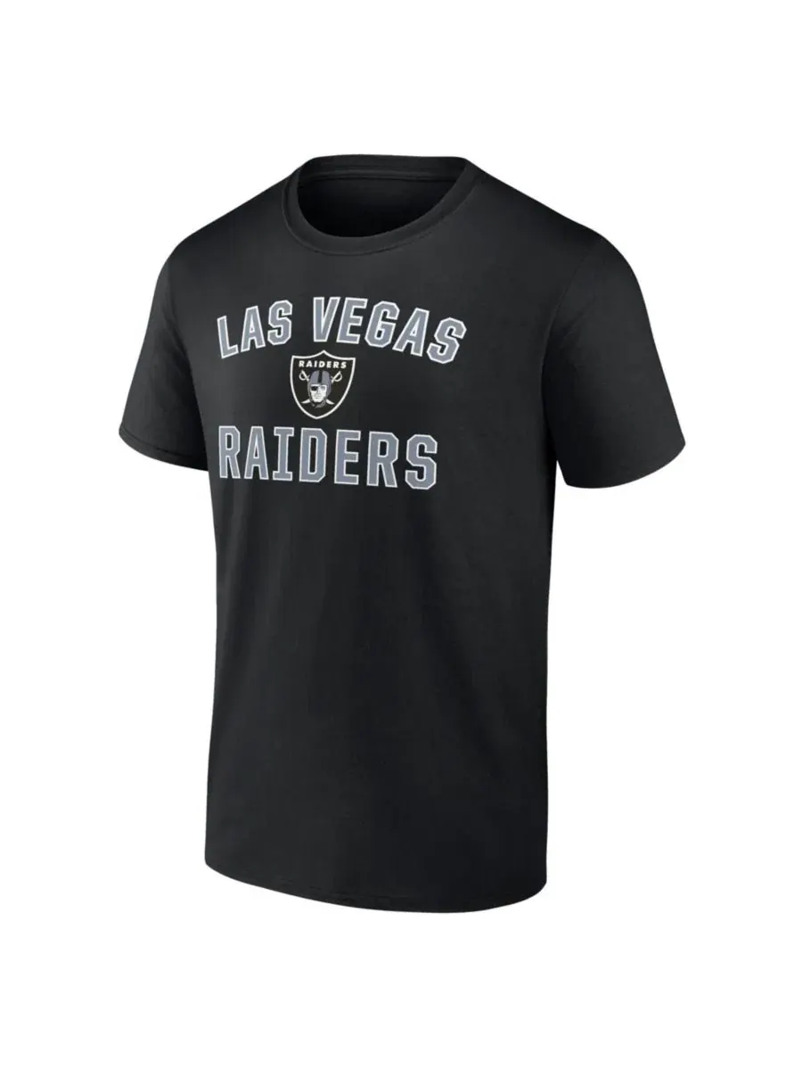 Футболка с принтом Victory Arch Las Vegas Raiders Logo Athletic — изображение 2 из 4, черный