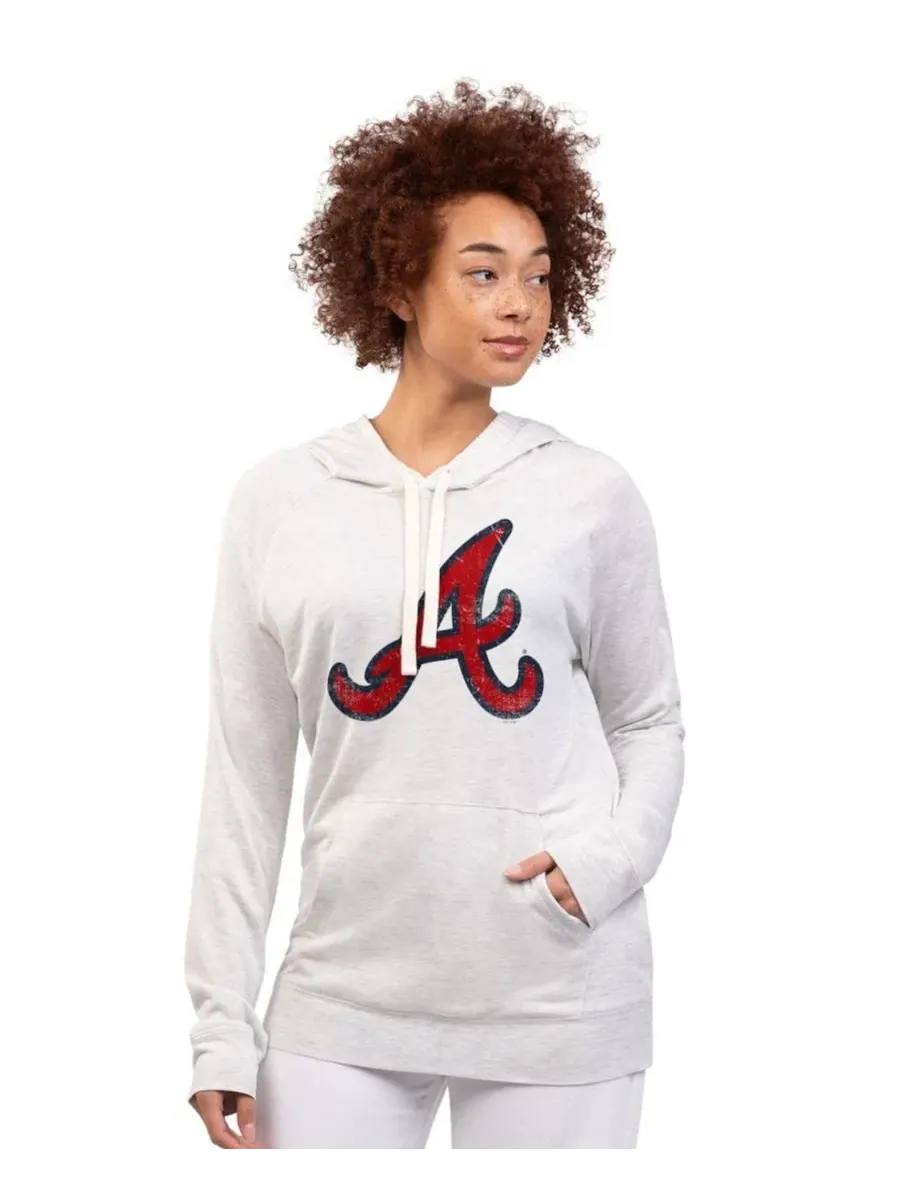 Худи с капюшоном, с принтом, Atlanta Braves G-III 4Her by Carl Banks