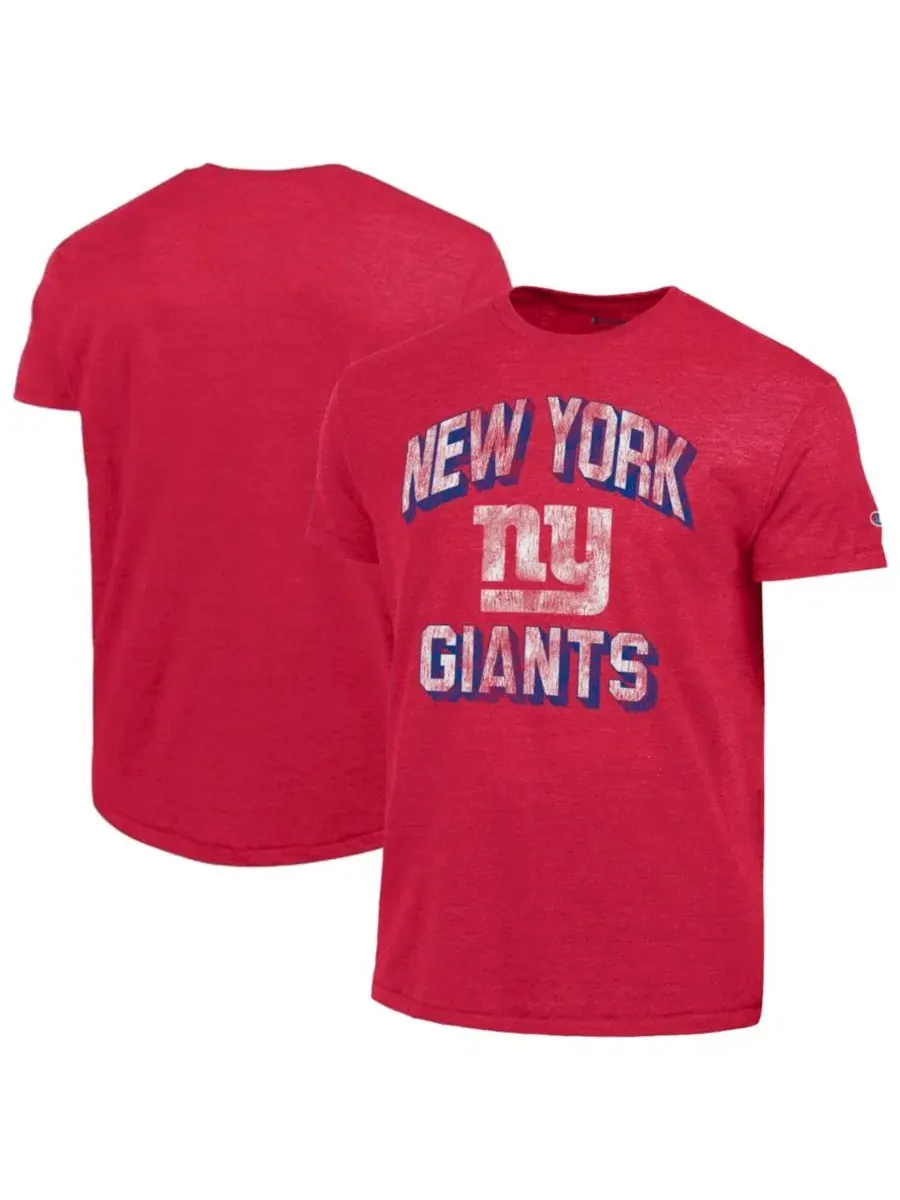 Футболка с принтом New York Giants Champion — изображение 1 из 3, красный