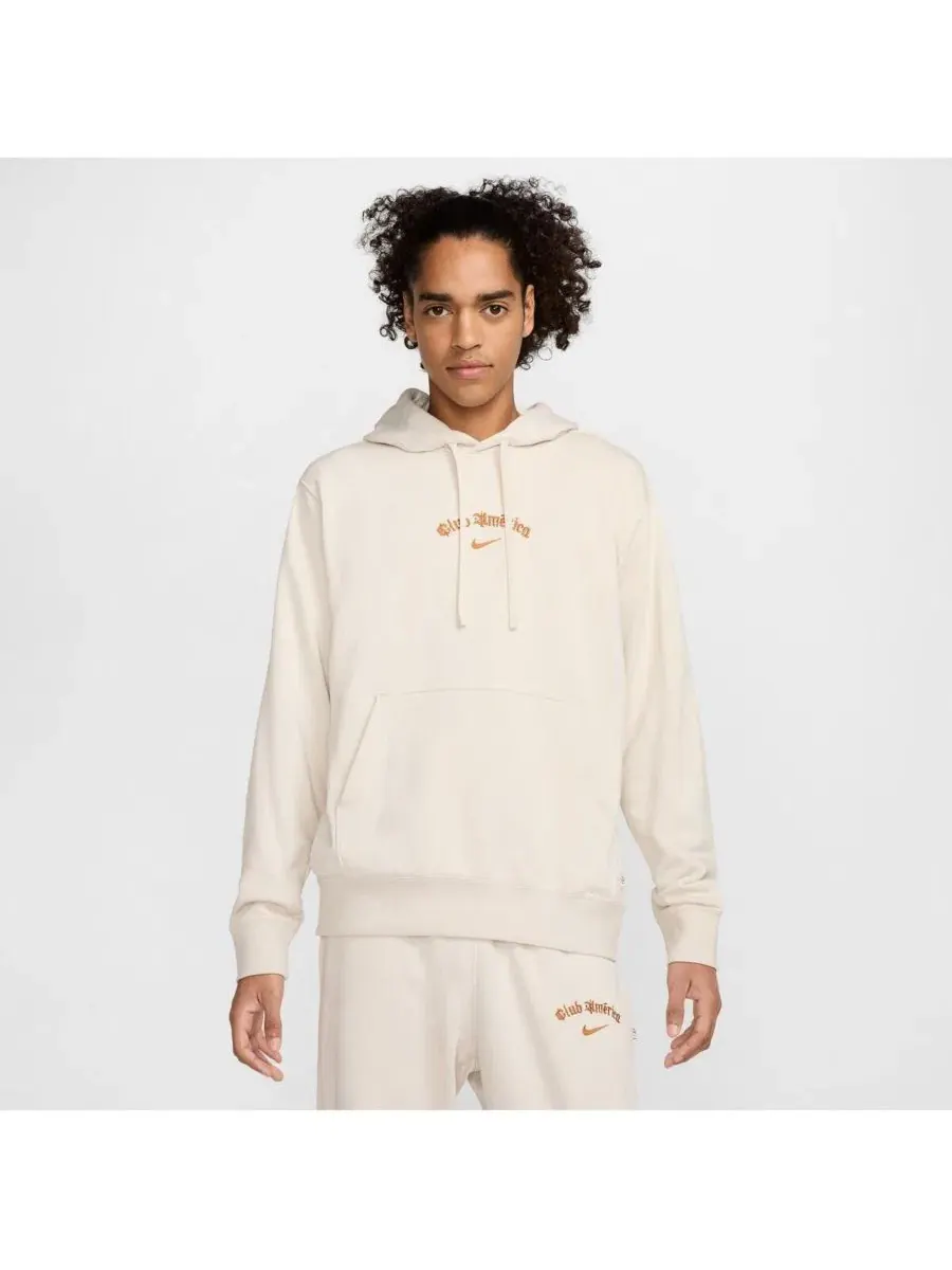 Худи Nike CA x CA Club Fleece Pullover — изображение 1 из 5, бежевый