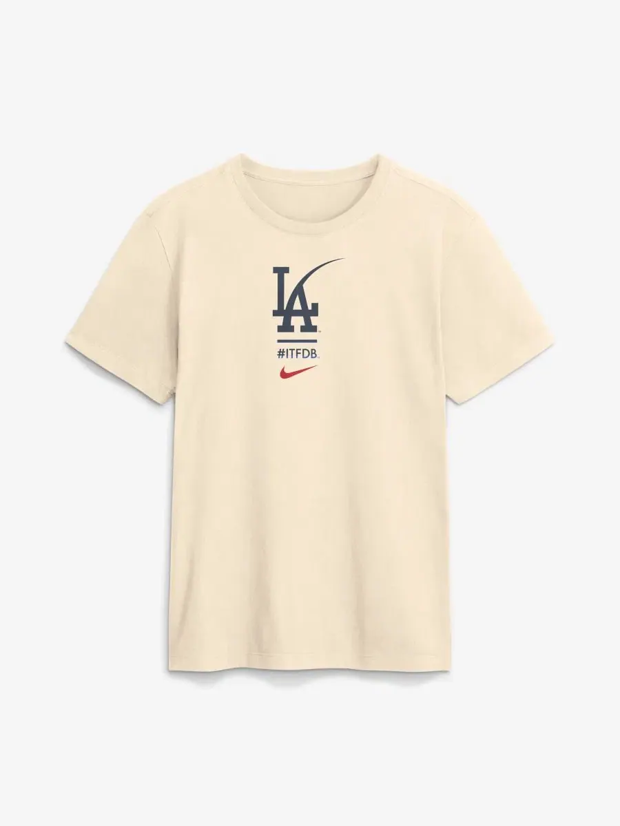 Футболка с принтом City Connect 2-Hit Nike — изображение 3 из 5, бежевый